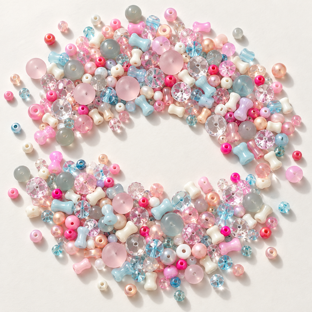 ✨【B5G1|NEW】Assorted Glass Seed Beads Collection| 150g Per Box | Buy 5 Get 1 Free DIY Craft Beads — original studio product photograph