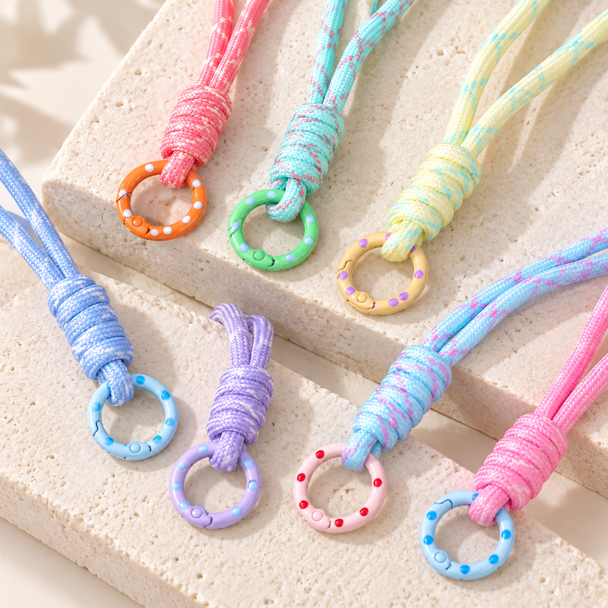 ✨【NEW】Cute Shape Spring Clasp | Alloy Keyring for DIY Handmade Charms — original studio product photograph