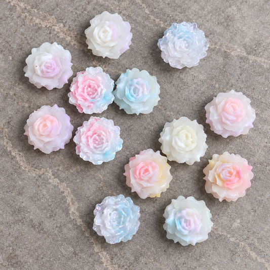 DIY Soft flowers for Jewelry Making — original studio product photograph