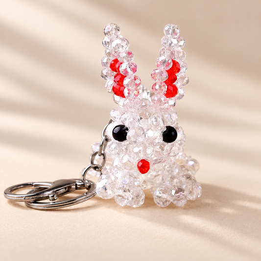 Handmade beading ornament — original studio product photograph
