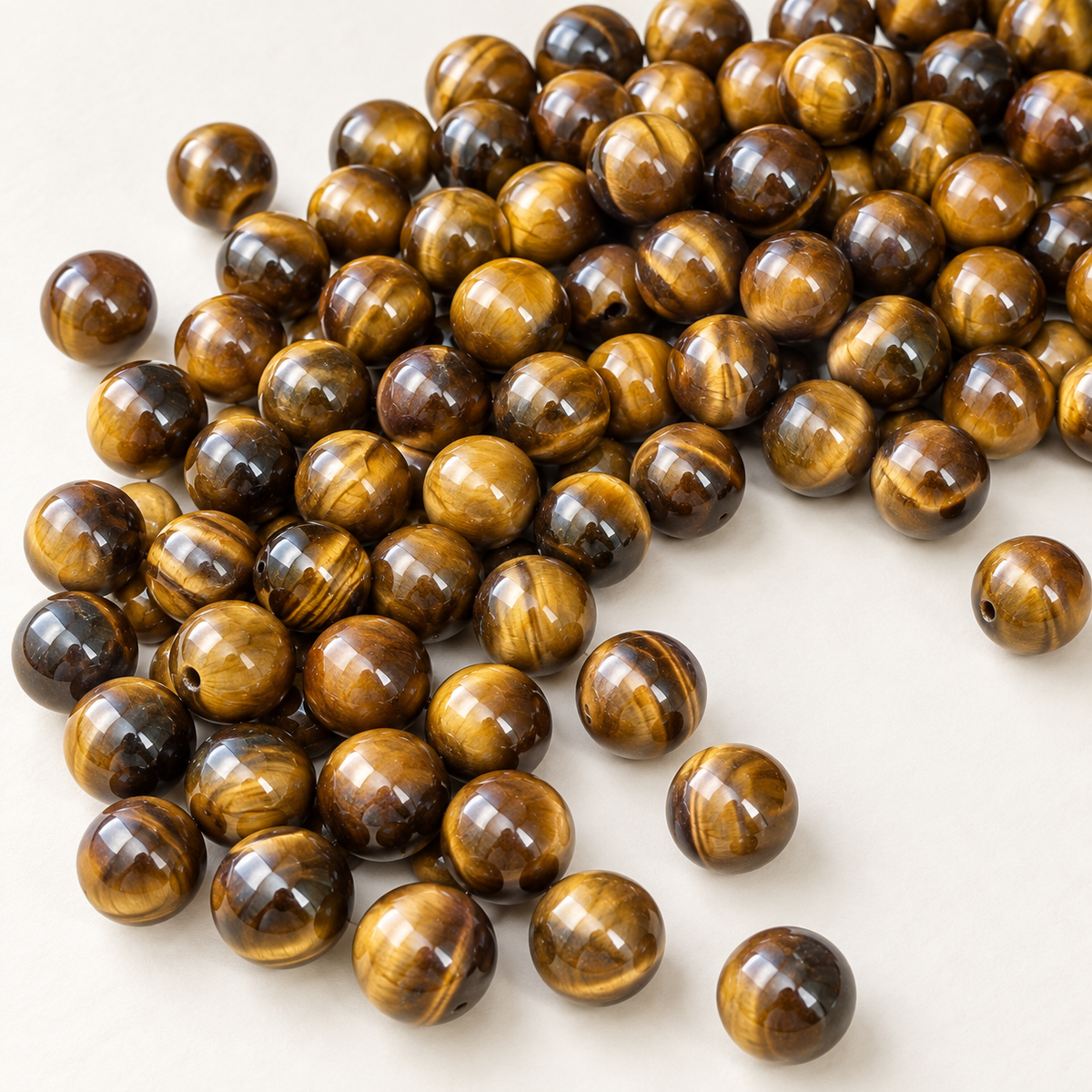 [12mm]Crystal Stone Beads Handmade Craft Supplies — original studio product photograph