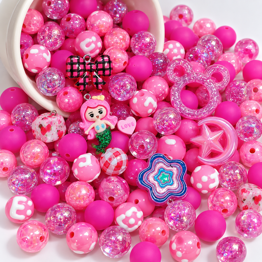 ✨【NEW】Acrylic-Hot Pink Bliss — original studio product photograph