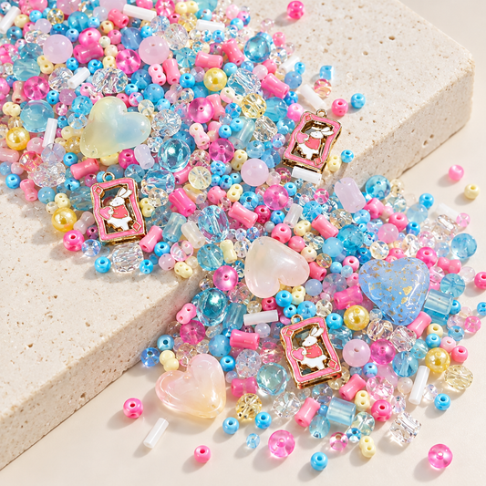 🌈【NEW】Seed Bead-Candy Haze — original studio product photograph