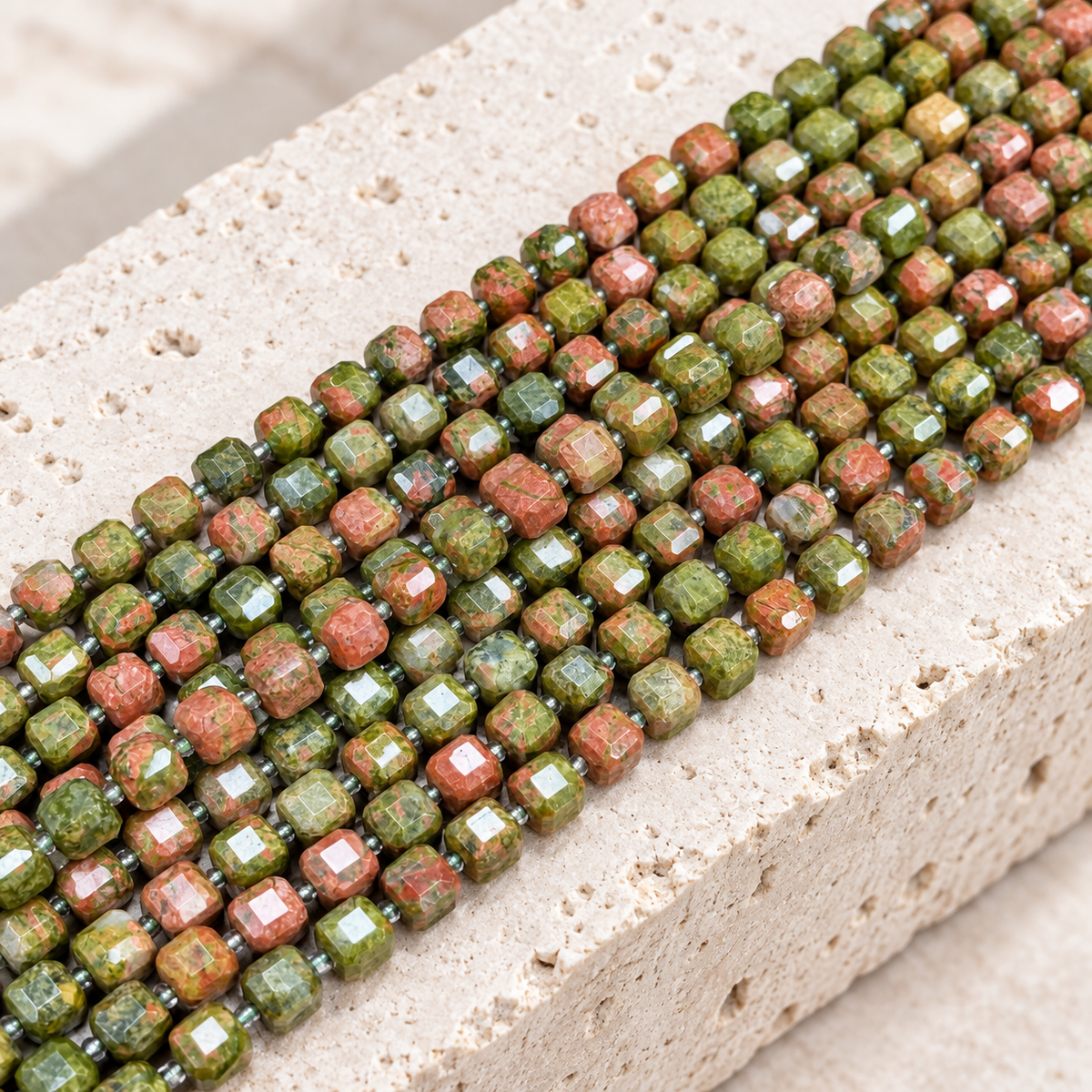 ✨【NEW】Natural Crystal Cube Collection — original studio product photograph