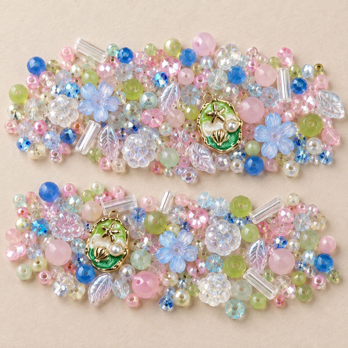 ✨【NEW】Seed Bead-Bloom Garden — original studio product photograph