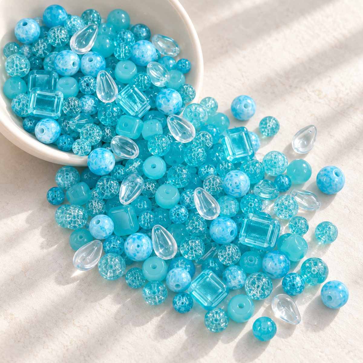 ✨【NEW】Glass-Tide Aqua — original studio product photograph