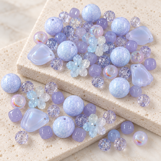 ✨【NEW】Glass-Morandi Bloom — original studio product photograph
