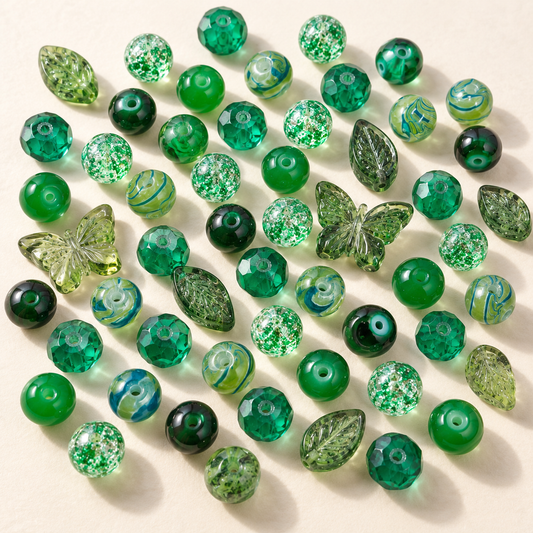 ✨【NEW】Glass-Emerald Grove — original studio product photograph