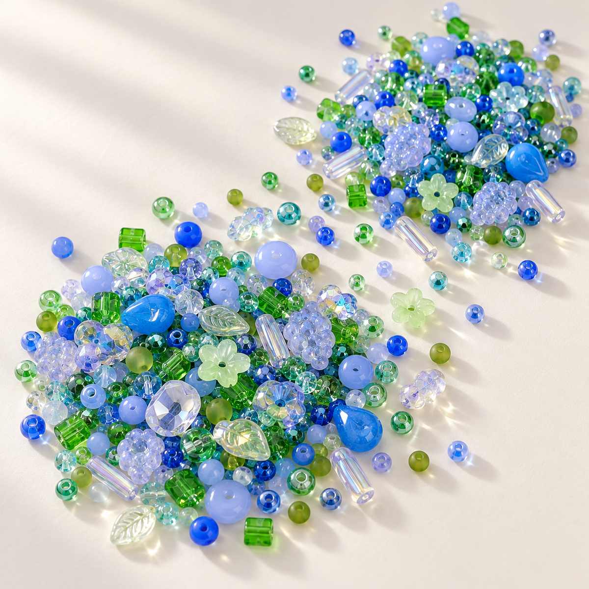 ✨【NEW】Seed Bead-Nemophila Drift — original studio product photograph