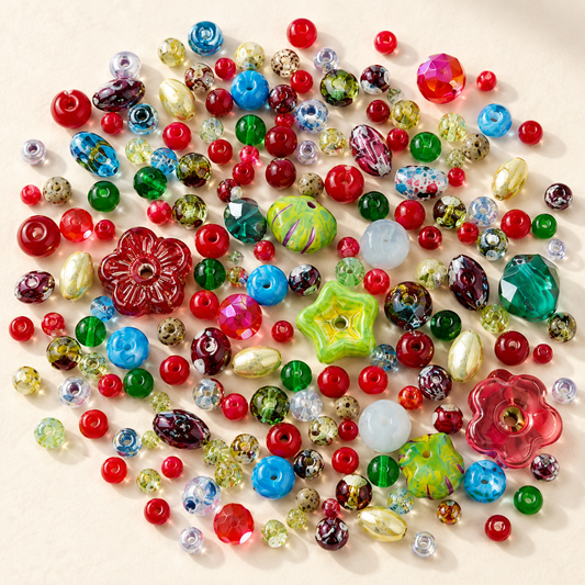 ✨【NEW】Seed Bead-Carnival Gem — original studio product photograph