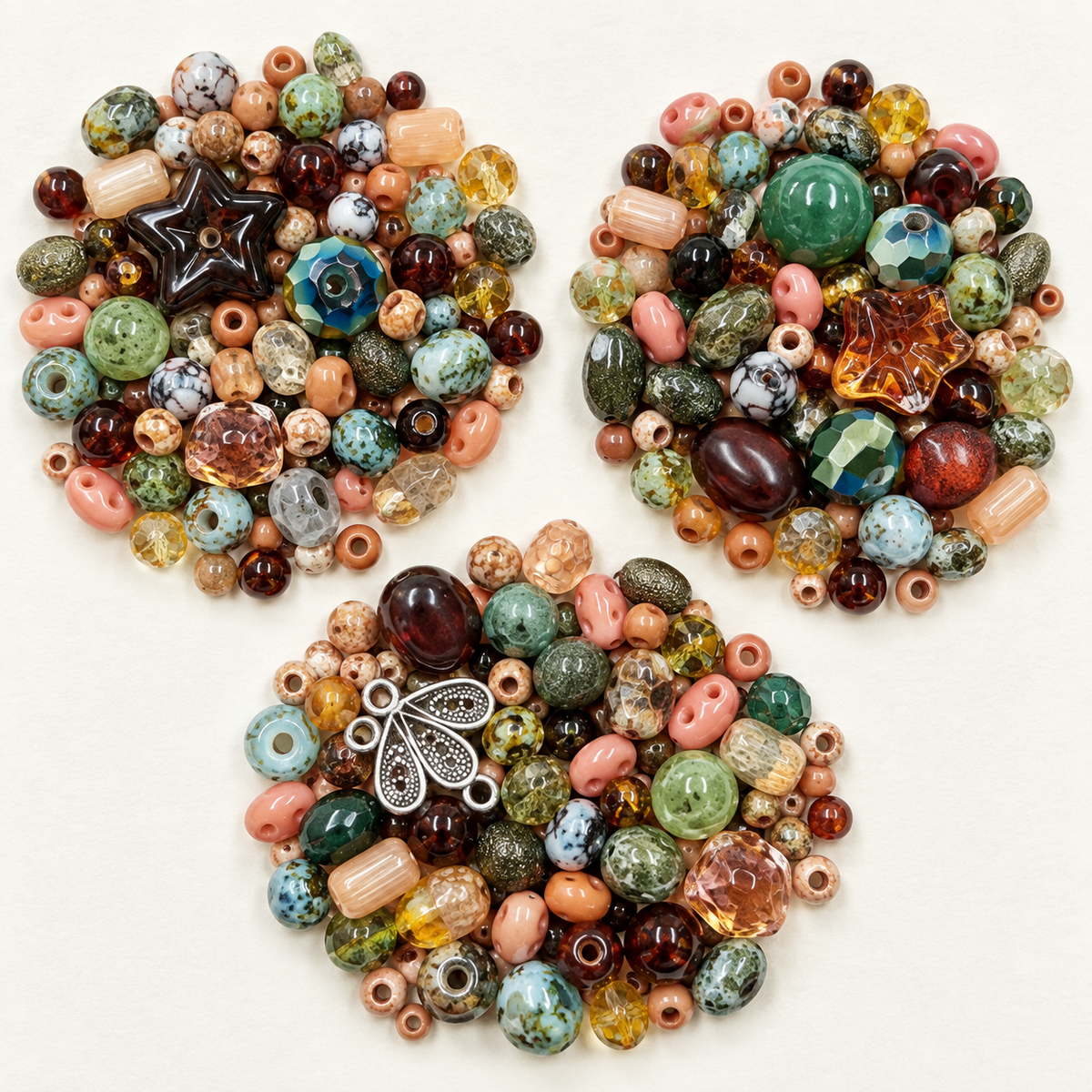 ✨【NEW】Seed Bead-Vintage Terrain — original studio product photograph