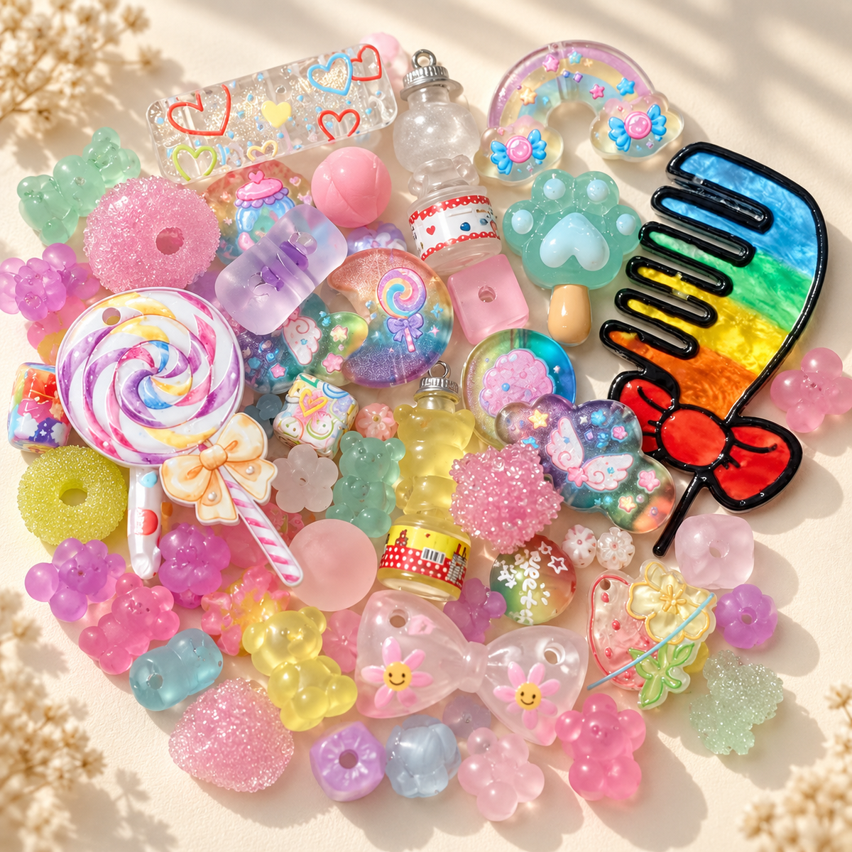 ✨【NEW】Acrylic-Pastel Fiesta — original studio product photograph